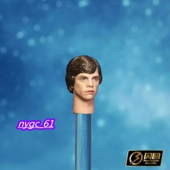 1:12 Luke Skywalke Luke Mark Hamill Head Sculpt For 6” shf Male Figure Body Toy