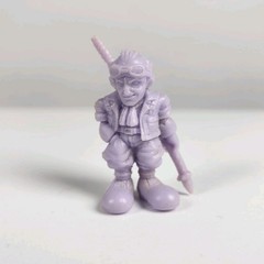 Lot of 3 Final Fantasy VII Rubber Eraser Keshi Mini Figures 1997 Bandai