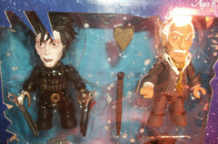 Edward Scissorhands Mezco Mez-Itz Figures 2005 Vincent Price Johnny Depp NIB