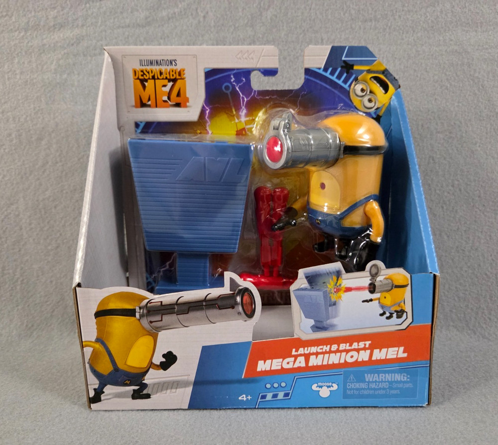 Despicable Me 4 Launch & Blast Mega Minion MEL 2023 NEW