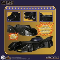 Mezco Batman 1989 Batmobile (5 Points) Vehicle