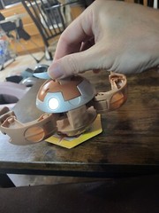 Bakugan Primo Vulcan Tan Subterra Large Deka Display Figure 620g