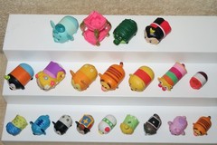 TSUM TSUM Vinyl Figures lot of 19 – Disney, Gabby + Aristocats bed-Medium, Large