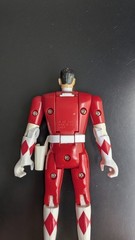 MMPR Auto Morphin Series 2 – Red Black Yellow – Rocky Adam Aisha – Custom, READ