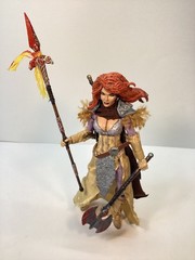 Marvel Legends Custom Red Sonja READ DESCRIPTION