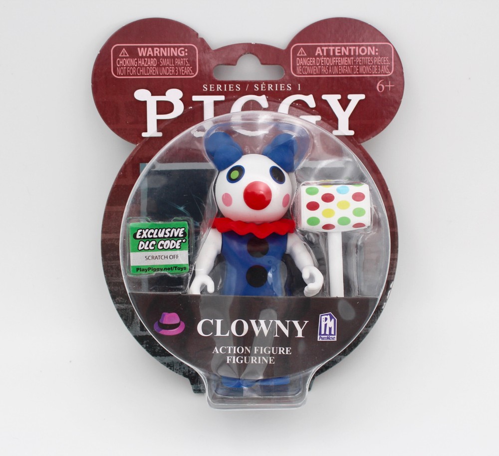 PIGGY Series 1 Clowny 3.5″ Action Figure – Includes DLC Code – NEW