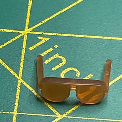 WWE Orange Aviator Sunglasses Accessory Mattel Figure Prop 1/12 Fodder AEW Elite