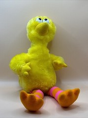 RARE Vintage NWT Big Bird Applause Muppets Sesame Street 12″ Plush Stuffed NEW