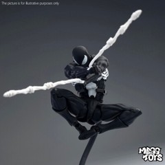 Hot-New Mess Toys Black Suit Neighbor Spider-Man Symbiote 1/12 Action Figure