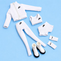 1/12 Yoga Gym Sportswear Shoes Set For 6“ SHF Mezco MixMax Female Figure PHICEN