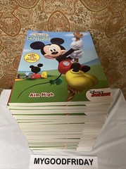 Disney Mickey & Friends My Terrific Book to Color ~Great Day 144 Pages, 30 Books