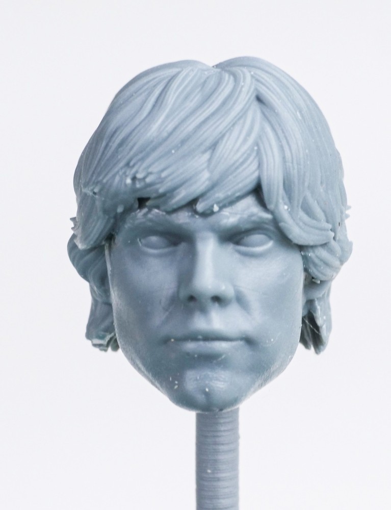 Star Wars Mark Hamill Luke Skywalker Head 1:12 Custom Resin 3d Print