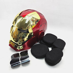 Autoking Iron Man Hero Helmet MK 5 1:1 Voice Touch Remote Control Sounds Effects