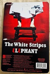 The White Stripes ELEPHANT Super7 Reaction Action Figures