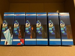 * JADA TOYS MEGA MAN , ELEC MAN , CUT MAN , ICE MAN , FIRE MAN HYPER BOMB NEW *