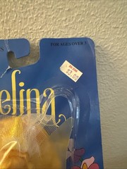 Vintage 1993 Blue Box THUMBELINA Collector Doll NEW Fully Poseable Don Bluth