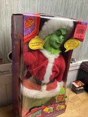 Dr Suess How The Grinch Stole Christmas Transforming Talking Doll 2000