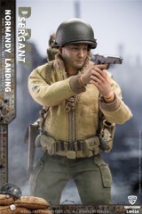 Crazy Figure 1/12 WWII U.S. Rangers On D-Day Sergant LW016 Soldier Figure Model