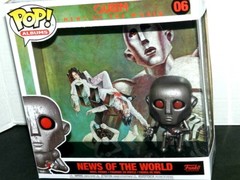NEWS OF THE WORLD QUEEN FUNKO POP ALBUM HARD CASE GEM SET CASE PROTECTOR #01