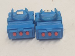 2x FIGHTING TALK! Weapon Backpack w Clip Toy Island 1991 Vintage #5 #1