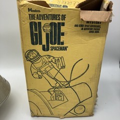 Space Capsule & Astronaut Suit ORIGINAL GI Joe 1966 Hasbro- 1964 GI Joe