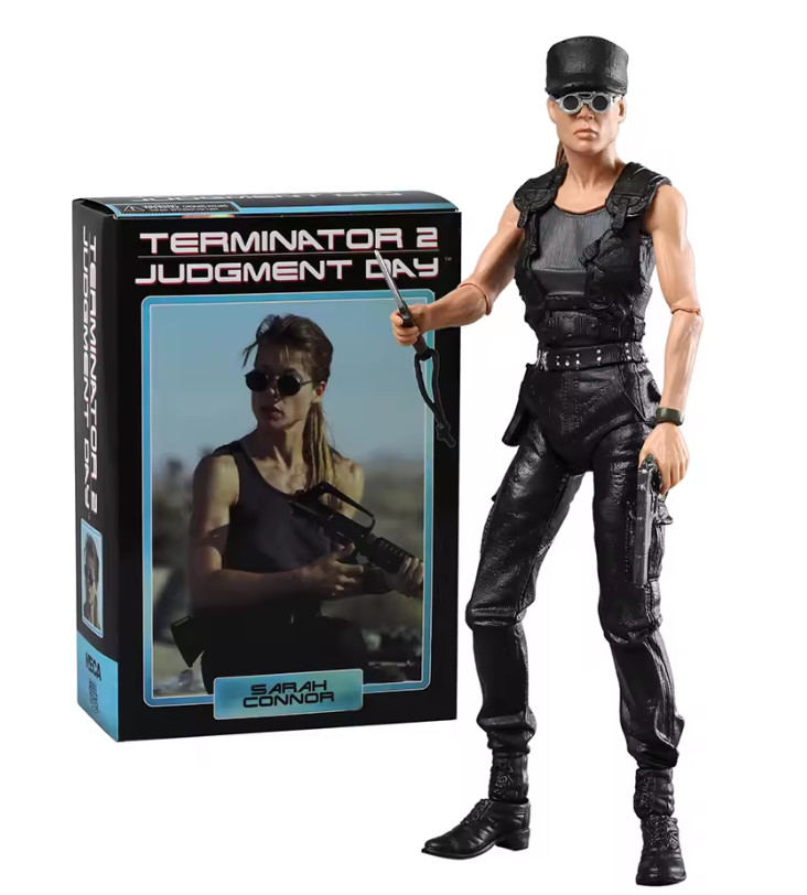 NECA Terminator 2 Judgment Day Sarah Connor Linda Hamilton 7″ Action Figure