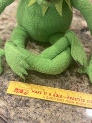 Applause Plush Kermit the Frog Poseable Jim Henson Muppets 19” Wire Arms & Legs