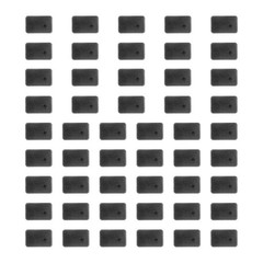 50 Pack Plastic Action Figure Stands for 3.75″ Toys – Black Display Base Upgrade