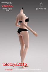 YM506 1/6 Sexy Girl Lady 12″ Female Action Figure Body Hands Foot Detail Dolls