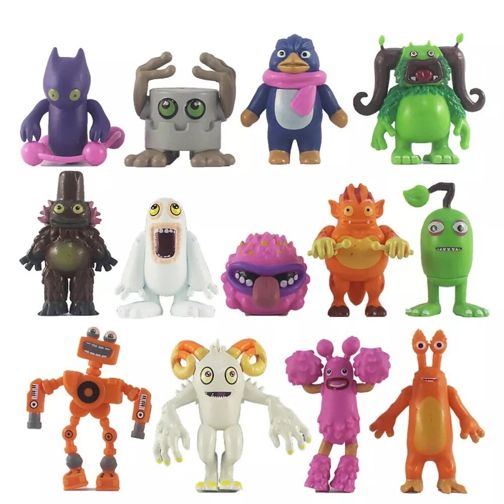 My Singing Monsters PVC 13 PC Set Action Figure Toys Wubbox