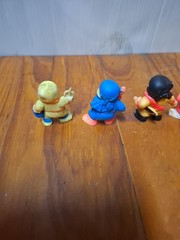 Vintage 1986 Soma Ninja Mini PVC Figures Lot of 4 Clean 3cm Tall