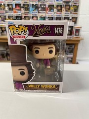 DAMAGED BOX POP MOVIES WONKA – WILLY WONKA . 3.75″ POP VINYL FIGURE FUNKO 1476