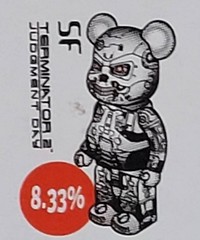 Bearbrick Terminator 2 Judgement Day Figure – Series 43