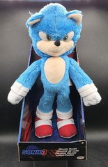 Sonic The Hedgehog 3 Deluxe Plush Toy By Jakks Pacific 13″ Soft Collectible Doll