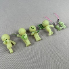 Smiski Glow In The Dark Mini Figure Lot of 6 Phone Strap Keychain Dreams
