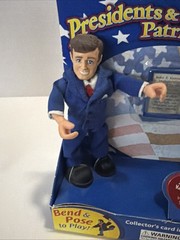 New Odyssey Toys Presidents & Patriots John F Kennedy and Jackie Kennedy Figures