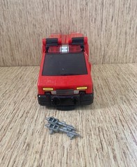 2000 Bandai Power Rangers Lightspeed Rescue Pyro Rescue One Fire Truck *TESTED*