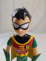 2004 Vintage Bandai ROBIN Teen Titans Figure DC Comics 9.5” Action Figure