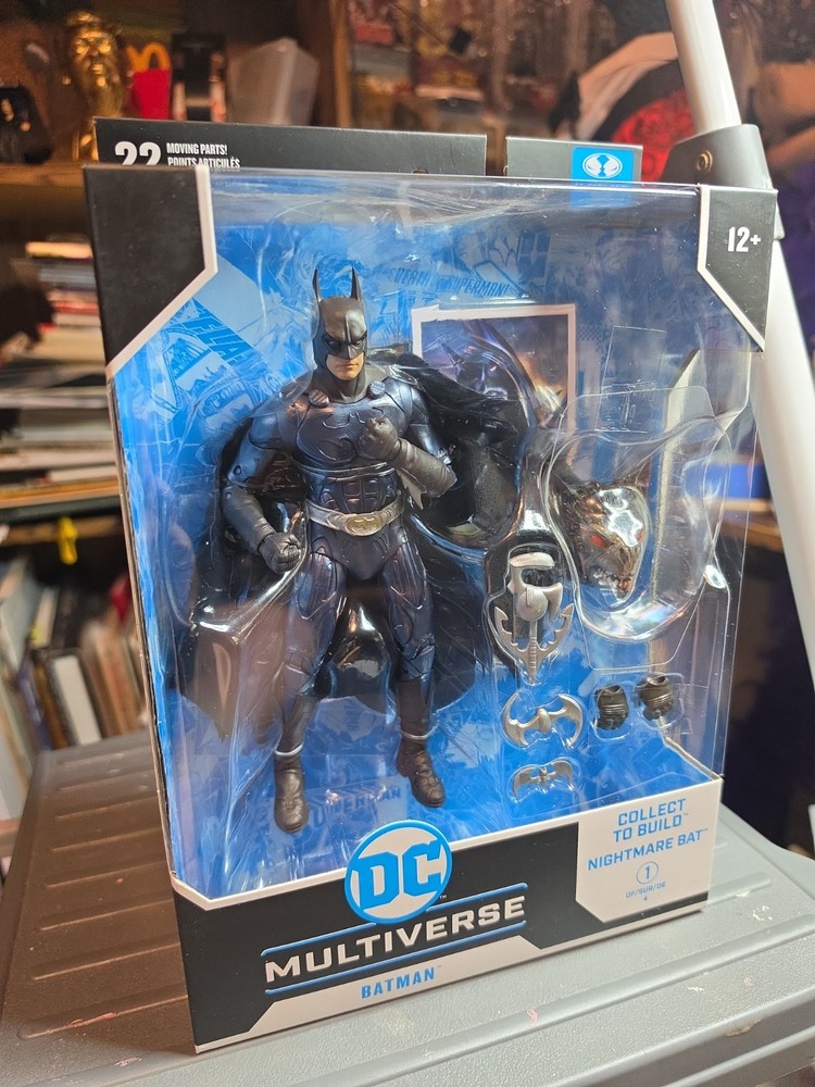 McFarlane DC Multiverse Val Kilmer Batman Forever 7in Build-A Figure New Sealed