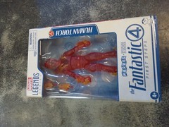 Marvel Legends Human Torch Figure Fantastic 4 First Steps Johnny Storm NEW!