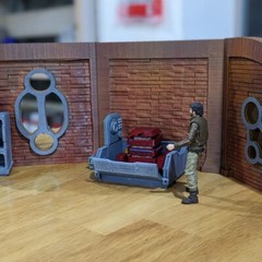 B2EMO for 3.75 inch (1:18) Figure Diorama