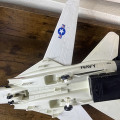 Hasbro 1989 Flying Fighters F14 VF-84 Jolly Roger Jet Navy Tested
