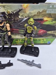 Sting Raider with Copperhead Swamp Viper ROC G.I. JOE COBRA Complete W/Box