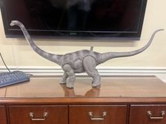 Mattel Jurassic World Action Figurine Mamenchisaurus DNA Scan Code