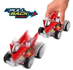 Sonic Sega All-Stars Racing Knuckles The Echidna Pull Back Racer Car 5.25in NEW