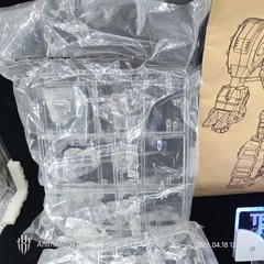 RARE Transformers Grimlock G1 Transparent ver. Unassembled Kit*2 No Box USAship