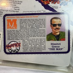 Toymax M PACT Dimitri Greco “The Man” Figure 1991 M P.A.C.T. Sealed New MOC MIP