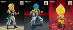 SDCC 2026 Bandai S.H.Figuarts Dragon Ball Exclusive Set of 3 Gogeta Gotenks Goku