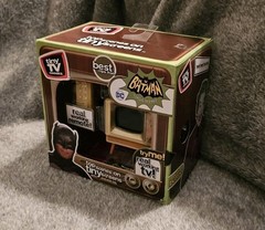 Tiny TV Batman Classics Real Working TV with Top Scenes From the Classic Batman