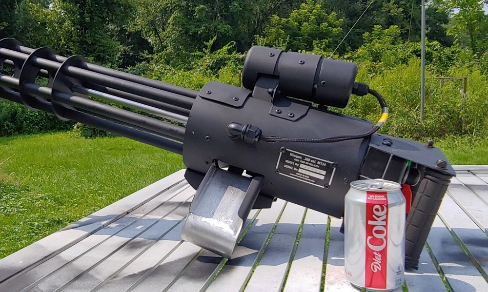 MOST REALISTIC M134 Chain Gun FANTASY Minigun